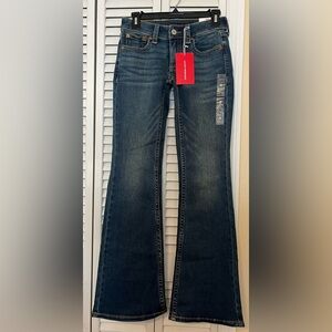 NWT Lucky Brand Women’s Low Rise Flare Jeans Advanced Stretch 0/25 R MSRP $99